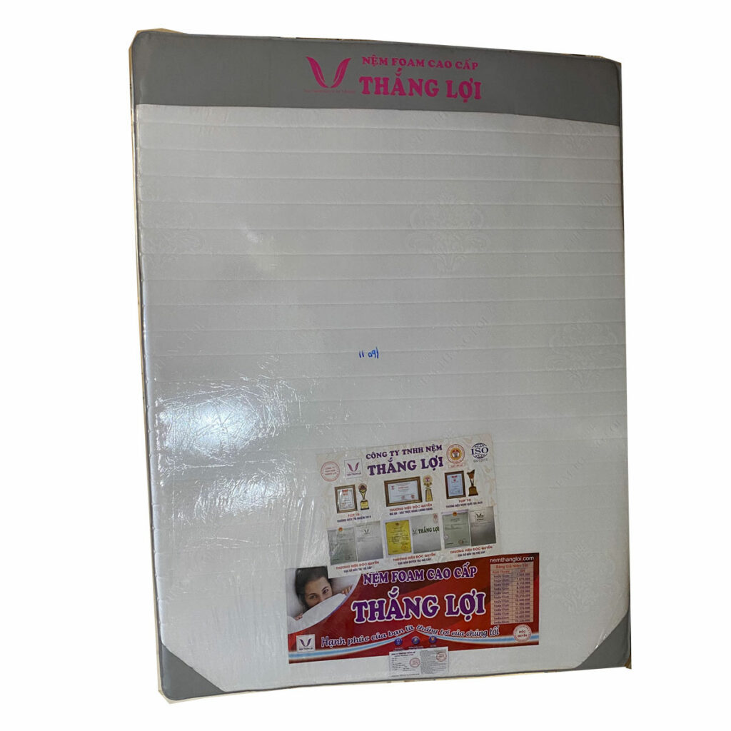 Nệm Foam Cao Cấp Thắng Lợi 1m6 x 2m x 12cm