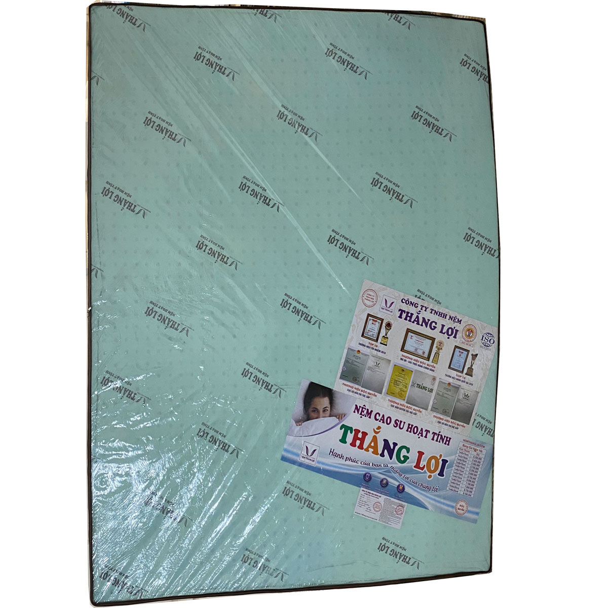 Nệm Cao Su Hoạt Tính Thắng Lợi 1m6 x 2m x 10cm
