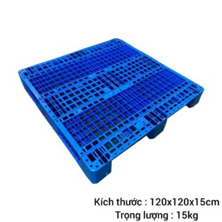 PALLET nhựa 1212 x8 Lõi SẮT Pallet nhựa
