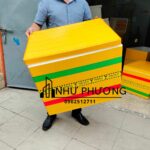 Thùng xốp Như Phương 606 kích thước 61x45x52cm dán keo vàng